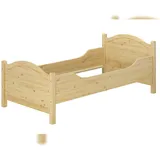 Erst-Holz Erst-Holz® Seniorenbett extra hoch 100x200 Massivholz Kiefer Holzbett Einzelbett Gästebett 60.40-10 oR