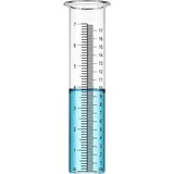 Regenmesser mit einer Kapazität von 7 Zoll (ca. 17,8 cm) zur Befestigung am Regenmesser für den Außenbereich auf der Terrasse im Garten zu Hause