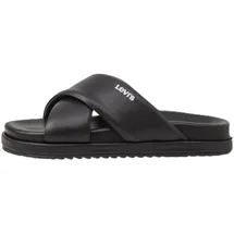 Levi's Damen Lydia Sandals, Full Black, 39 EU