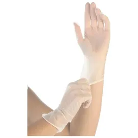 Hygostar Vinyl-Handschuhe Ideal transparent, 100 Stück, : XL