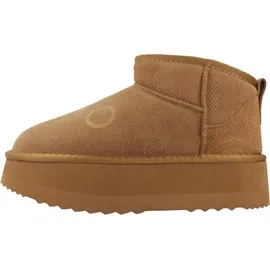 Liu•Jo LiuJo Damen Winterstiefeletten/ Ankle Boot JANE 01 Braun Rauleder Größe: 39 - Braun