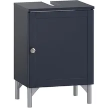 Schildmeyer Waschbeckenunterschrank Jesper 155348, Nachtblau, 40,3 x 32 cm