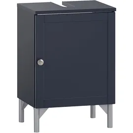 Schildmeyer Waschbeckenunterschrank Jesper 155348, Nachtblau, 40,3 x 32 cm