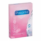 Pasante Internal Frauenkondome 3 Stk - Klar