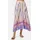 pm selected Maxirock Damen Batik Pink Einheitsgröße