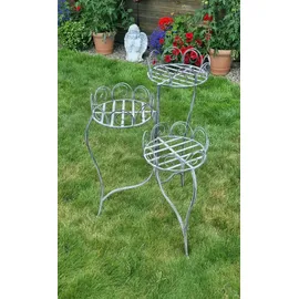 Ambiente Haus Blumenhocker 70 x 70 cm Grau