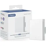 Aqara Smart Wall Switch H1 (ohne Neutralleiter, Einzelschalter) - Single Rocker