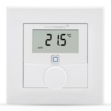 eQ-3 Homematic IP Wandthermostat mit Luftfeuchtigkeitssensor Weiß