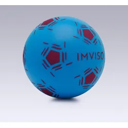 Mini Fußball Schaumstoff - blau/violett schneeflockenblau 1