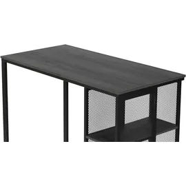 HELA Tische Bartisch Klara 120 x 60 x 103 cm Eiche Dunkelgrau