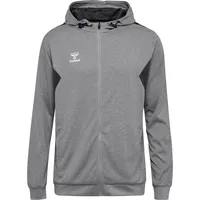 hummel Authentic Pl Kapuzenjacke grau XL