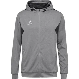 hummel Authentic Pl Kapuzenjacke grau XL