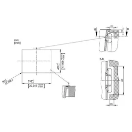 Blanco Subline 500-IF SteelFrame weiß + Handbetätigung + InFino