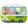 Curaprox Zahnbürste KIDS Travel-Set grün 1 Set