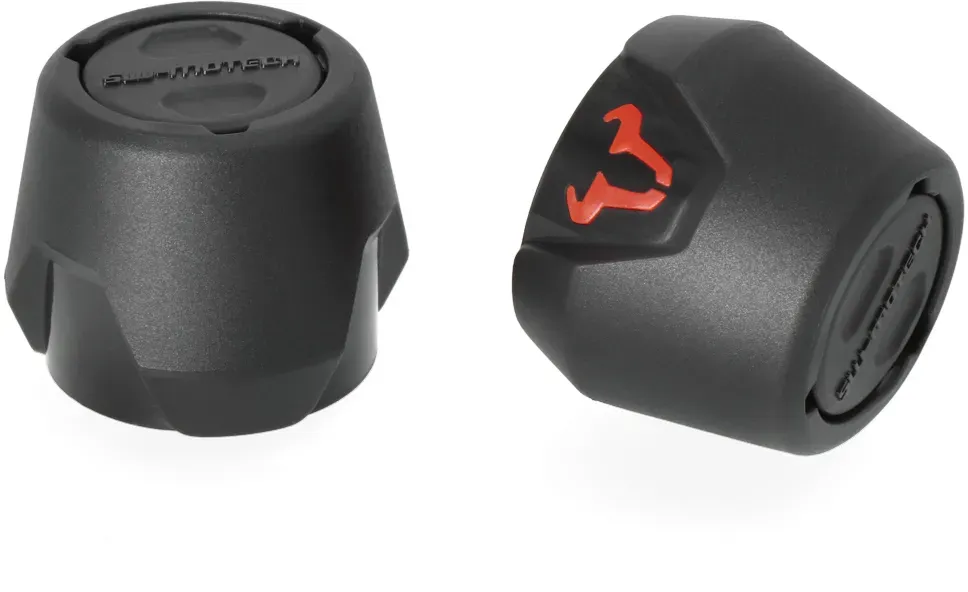 SW-Motech Sturzpad-Kit für Vorderachse - Schwarz. Ducati Multistrada V4 / Hypermotard 950., schwarz