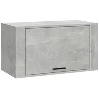 VidaXL Wand-Schuhschrank Betongrau 70x35x38 cm Holzwerkstoff