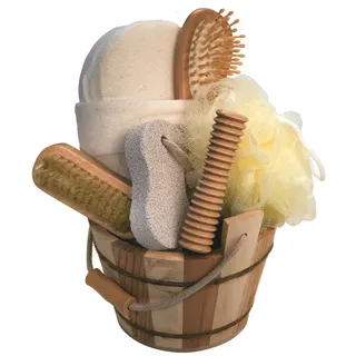 Croll & Denecke Geschenkset in Holzbottich