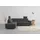 sit&more Ecksofa SIT & MORE "Quincy L-Form", grau (dunkelgrau), B:249cm H:82cm T:213cm, Sofas, Ecksofa, wahlweise mit Bettfunktion und Bettkasten