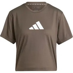 adidas Performance Train Essentials Big Logo Performance Trainingsshirt Damen AEDR - shaoli XS