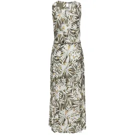 VIVANCE Maxikleid Grün/Creme 40