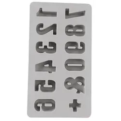 Rayher Gießform 0-9 grau