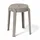 Mojawo Hocker Kunststoff 34 x 45 x 34 cm Taupe