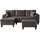 Home Deluxe Sofa ROM - versch. Farben - Braun