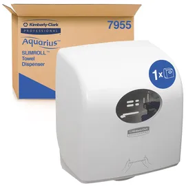 Kimberly-Clark Aquarius Slimroll Handtuchspender Weiß