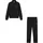 Champion Jogginganzug Terry Full Zip Sweatshirt (2-tlg), sportlicher Stil, aus Baumwolle und Polyester, bequeme Passform schwarz M (48/50)