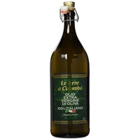 Le Terre di Colombo – 100 % Italienisches Natives Olivenöl Extra, Gerippte Flasche mit Mechanischem Verschluss, 2 l