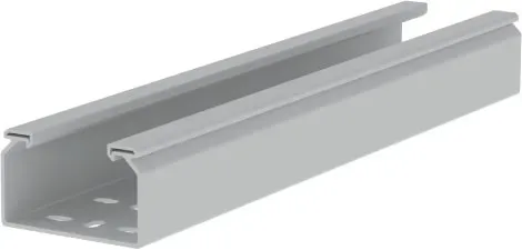Unex Kabelbahn gelocht grau 66100-48