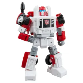 Transformers Age of the Primes Swerve, verwandelbare Deluxe-Klasse Action-Figur 11 cm, Blau/Weiß
