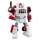 Transformers Age of the Primes Swerve, verwandelbare Deluxe-Klasse Action-Figur 11 cm, Blau/Weiß