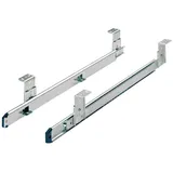 HETTICH Kugel-Tastaturauszug 400 mm Stahl chromatiert