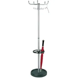 Kerkmann Garderobenständer »Larco« silber, 55x180x55 cm