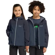 Jack Wolfskin Regenjacke Adventuretribe Blau 128