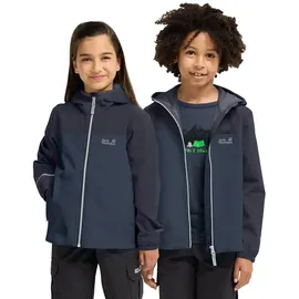 Jack Wolfskin Regenjacke Adventuretribe Blau 128