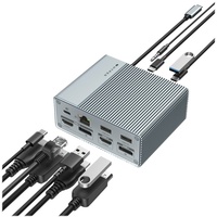 Hyper HyperDrive Gen2 12-In-1 USB-C Dockingstation, USB-C 3.1 [Buchse]