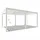 Weide Deluxe Pergola 3,6 x 5,3 m Weiß