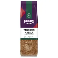 Fuchs Gewürze - Tandoori Masala Würzmischung im recyclebaren Nachfüllbeutel, zum Verfeinern von Fleisch-, Fisch- und Geflügel-Gerichten - 70 g