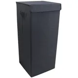 VCM Wäschebox Stoffbox Deckel Dreso L