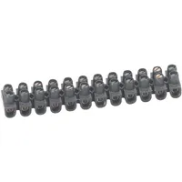 Legrand LEG34215 10 Lüsterklemmen nylbloc 10 mm, schwarz