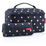 Reisenthel beautycase Set metallic dots Blue