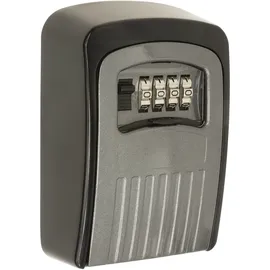 ARREGUI KEEPER SEG012 Schlüsseltresor mit Zahlencode Schlüsselsafe für Außen und Innen Schlüsselkasten mit Zahlenschloss Einfache Montage Key Safe für Ferienwohnungen 11,8x8,5x3,5 cm grau