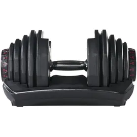 Bowflex SelectTech 1090i verstellbare Hantel 24 kg rot / schwarz