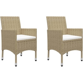 vidaXL Bistroset 3-tlg. beige