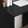 vidaXL Schreibtisch mit Regal Schwarz Eichen-Optik 91 x 50 x 149 cm
