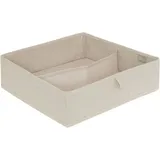 5five simply smart - Schubladenaufbewahrung groomy 2 fächer beige 36x36cm - 5five