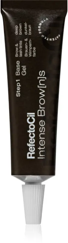 RefectoCil Intense Brow[n]s Base Gel Farbe für Augenbrauen und Wimpern mit Gel-Textur Farbton Deep Brown 15 ml