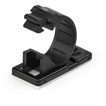 Startech StarTech.com 100 Selbstklebende Kabelklemmen Mittel - PC Kabelmanagement/Kabelhalterung - Kabel Organisator - Netzwerk/U